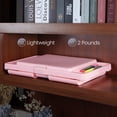 thumbnail image 2 of Escritorio portátil plegable Loddie Doddie Blush con bolsillo de almacenamiento, 2 of 4