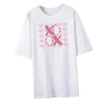 thumbnail image 4 of Camiseta para mujer, Camiseta básica, trajes clásicos, regalo, camiseta femenina de manga corta a la moda para oficina, compras, senderismo, deportes Blanco, 4 of 8