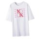 thumbnail image 4 of Camiseta de mujer con cuello redondo, ropa sencilla, manga corta para oficina, trabajo, compras Blanco Yuyangstore Camiseta para mujer, 4 of 8