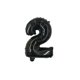 thumbnail image 3 of Inteprter 16 pulgadas Tamaño grande Oro Plata Rosa Oro Número Globo Cumpleaños Decoraciones para fiestas de bodas Globos de aluminio Niño Niño Juguete Kits de decoración para fiestas negro dos Inteprter HA002665-72, 3 of 6