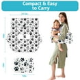 thumbnail image 6 of Shopping Cart Cover for Baby,2-in-1 Baby Cart Covers with Portable Cloth Bag Cart Seat Pad for Babies Grocery Cushion Cover Restaurant,Suitable for All Supermarkets and Restaurants, 6 of 6