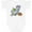AA-White, variant on Halloween Dinosaur Mummy Boys or Girls Baby Bodysuit