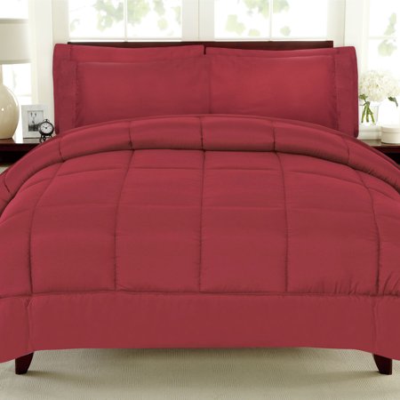 Luxury 7 Piece Bed In A Bag Down Alternative Comforter And Sheet