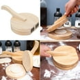thumbnail image 2 of Dough Pressing Tool Dough Presser Dumpling Skin Wood Dumpling Pressing Tool, 2 of 8