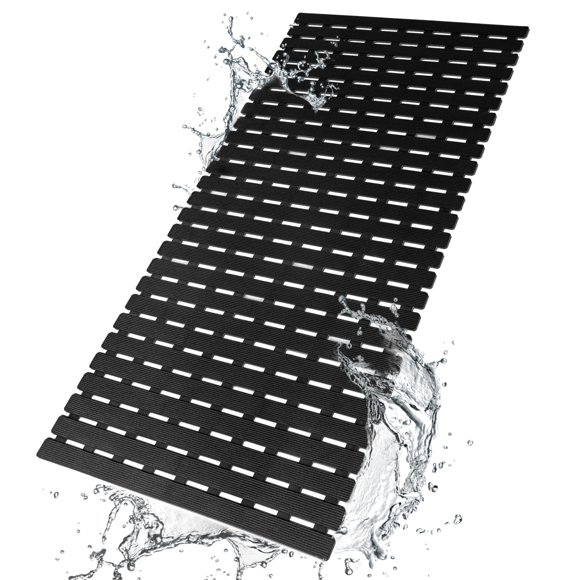 Tapete antideslizante para ducha BEMISO 95 x 40 cm con ventosas