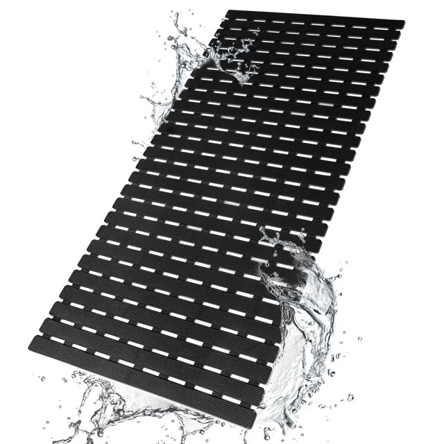 Tapete antideslizante para ducha BEMISO 95 x 40 cm con ventosas