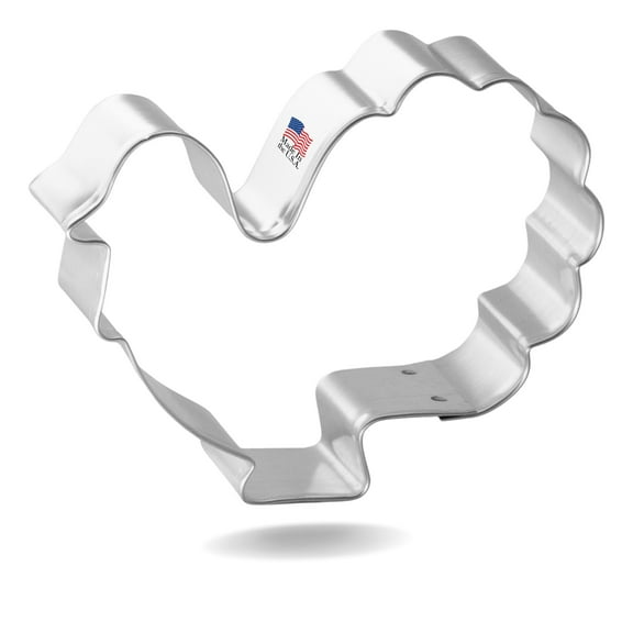Turkey Cookie Cutter 3.5 in