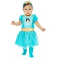 thumbnail image 2 of Disney Princess Jasmine Toddler Girls Dress Tights and Headband 3 Piece Set Infant to Toddler, 2 of 5