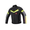 thumbnail image 1 of Veste de Moto d'Été avec Protection Réfléchissante pour Hommes Femmes Veste de Moto Résistante à l'Eau Noir Vert TTG, 1 of 9