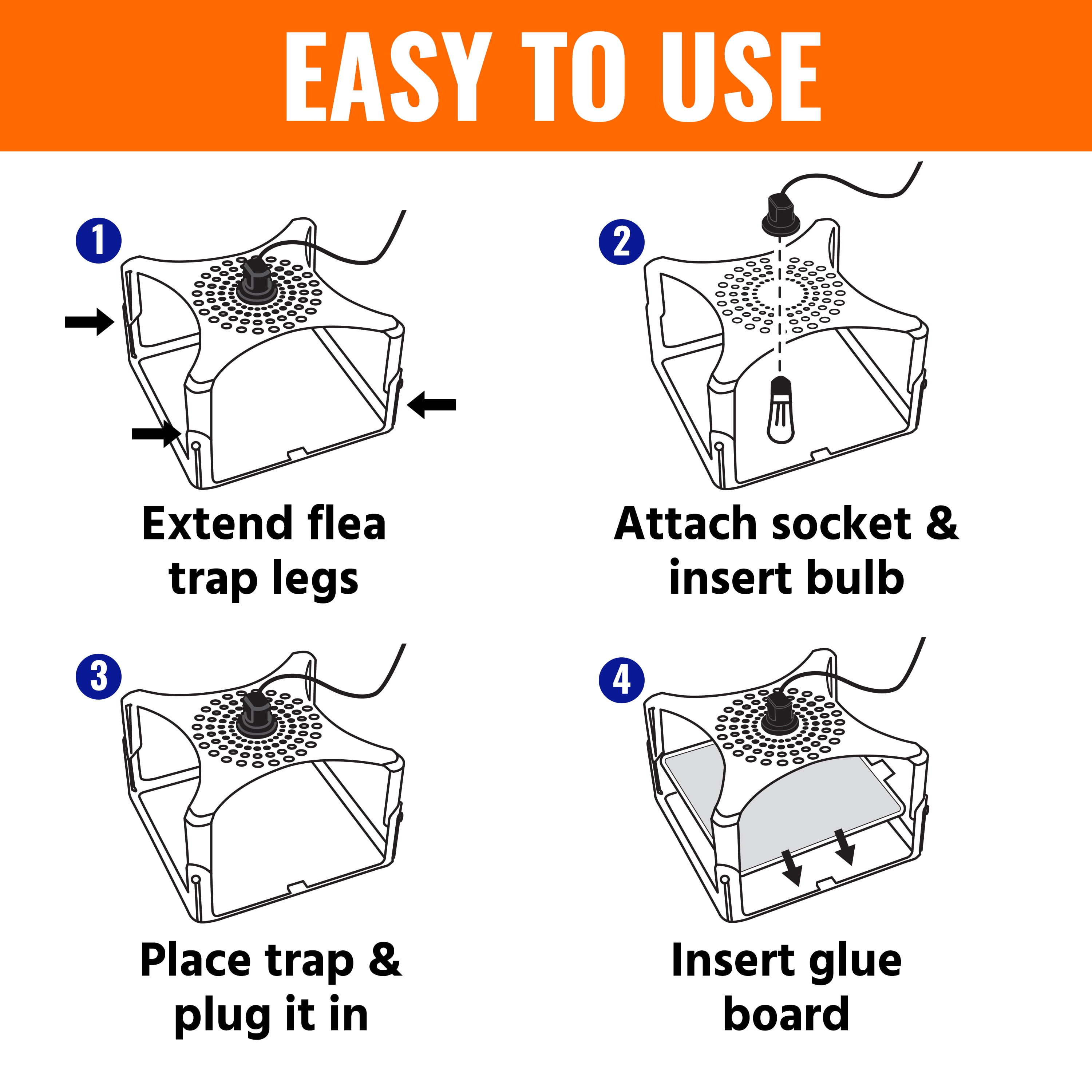 TERRO Refillable Flea Trap
