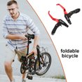 thumbnail image 3 of Palancas de freno de bicicleta Aleación de aluminio ajustable2 piezas Bicicleta Palancas de Freno Manillar Road Bike Handles Parts Aleación de Aluminio Ligero Reemplazo Ciclismo Accesorios Rojo Scienceny OD002199-03, 3 of 7