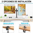 thumbnail image 3 of Soporte de monitor SPOWAY Yocoo para pantallas de 19 a 32 pulgadas con base de brazo, 3 of 7