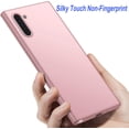 thumbnail image 2 of Case for Samsung Galaxy Note 10 Phone Case Protective Slim [Defend from Scratch/Slip/Drop/Fingerprint] Matte PC Hard Minimalistic Phone Cover for Samsung Galaxy Note 10-Pink, 2 of 10