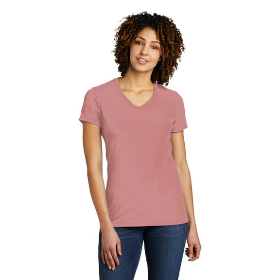 Allmade Women's Tri-Blend V-Neck Tee AL2018