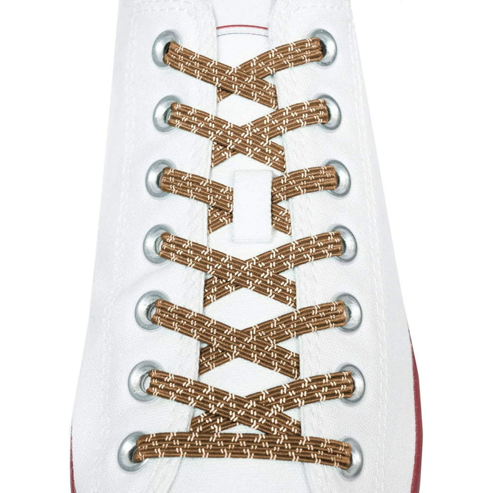 Xpand Laces Customizable NoTie One Size Elastic Shoelaces Walmart