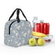 thumbnail image 5 of Easygdp Lily Flower Bolsa Térmica Premium - Tela Oxford Impermeable, Gran Capacidad, Bolsillo Frontal, Unisex para Trabajo, Escuela, Actividades al Aire Libre y Picnics, 5 of 8