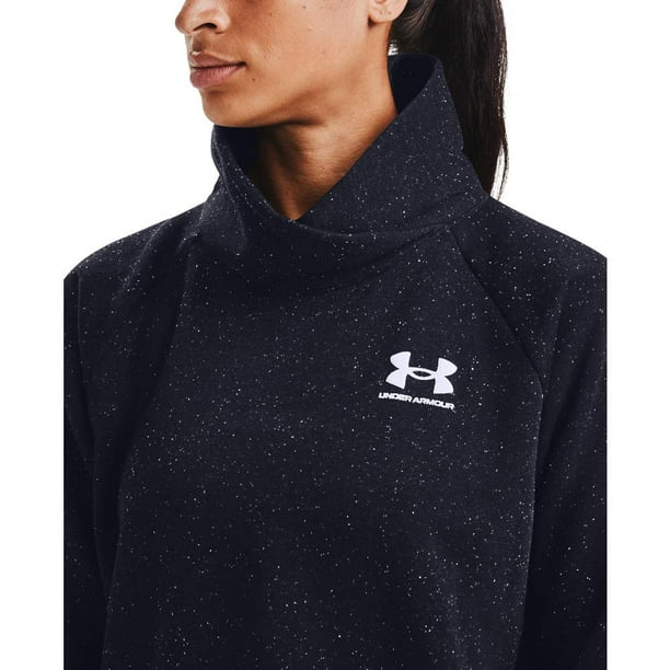Under Armour Womens Rival Fleece Short, (001) Black / / White, X-Small at   Women's Clothing store