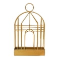 thumbnail image 3 of Decorative Metal Birdcage Wall Planter, Vintage Black Hanging Flower Pot Holder for Indoor Outdoor Decor, 3 of 7