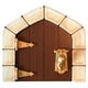 thumbnail image 2 of Puertas de hadas, artesanías hechas a mano de madera, puertas en miniatura para hadas, elfos, arte de jardín, decoración del hogar, 2 of 8