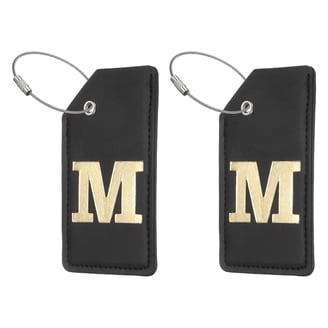 Leather Letters for Bag Tag