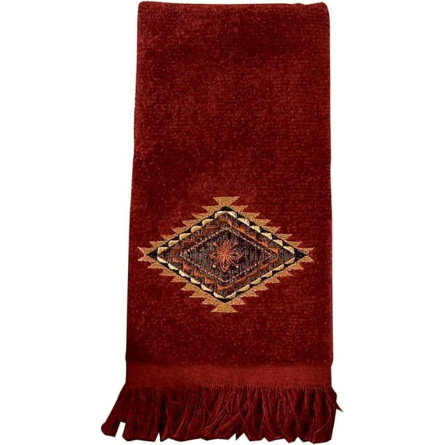 Avanti Linens Mojave Fingertip Towel, Brick