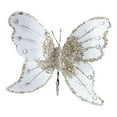 thumbnail image 5 of Dualoai Butterfly Clip Christmas Ornament Decoration Indoor Home Glitter Decorative White, 5 of 9