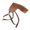 thumbnail image 3 of Armadura de hombro Cinturón cubierta de un hombro de material cuero para hombre, disfraz de Pauldron individual Magideal Armadura de hombro, 3 of 7