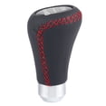 thumbnail image 3 of Eastbuy, Universal Car Vehicle 6 Speed Gear Shift Knob PU Shifter Stick with 3 Hoses Red, 3 of 8