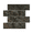 Dark Brown Granite, variant on Peel and Stick Subway Tile, 11.81" x 10.82" Stone Composite 3D Self Adhesive Glossy Marble Backsplash Stick on Wall Tiles for Kitchen (5.33sq.ft, Gray Granite)