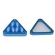 thumbnail image 3 of Soporte de tiza de billar kusrkot de Metal triangular azul, 3 of 8