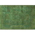 thumbnail image 1 of Ahgly Company Indoor Rectangle Abstract Turquoise Blue Modern Area Rugs, 2' x 4', 1 of 4