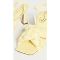 thumbnail image 4 of Sam Edelman Courtney Butter Yellow Braid Straps Ankle Strap Spool Heeled Sandals (Butter Yellow, 8), 4 of 4