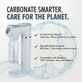 thumbnail image 5 of Culinary Chef Effortless Soda Maker - Eco-Friendly, Electricity-Free, with Reusable Bottle - White, 5 of 7