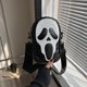 thumbnail image 4 of Bolso bandolera para hombre y mujer, divertido bolso de hombro con diseño de calavera fantasma, bolso bandolera de piel sintética para teléfono móvil, 4 of 6