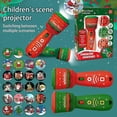 thumbnail image 3 of 1pcs Christmas Flashlight Projector For Kids, Torch Projection Light, Educational Learning Toys With 24 Patterns, 3 of 3