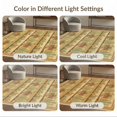 thumbnail image 7 of ODIKA 4'x6' Ultra-Soft Area Rug, Circle Print Door Saguaro Prickly Pear Motif Border Doormat None Washable, Bare feet friendly, Silk-Touch for Bedroom Home office, 7 of 7