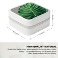 thumbnail image 2 of Shiartex Leaf Jewelry Case Organizer for Necklaces Rings Earrings White, 2 of 5