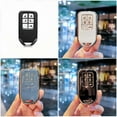 thumbnail image 3 of Soft TPU Golden-edge 6 Button Key Fob Cover Protector Fit for Honda Odyssey Freed Elysion Keyless Full Protection Key Fob Case with Keychain, 3 of 5