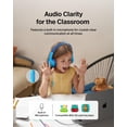 thumbnail image 4 of Auriculares inalámbricos SoundForm Mini para niños con cable USB-C de Belkin, 4 of 8