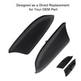 thumbnail image 2 of cciyu Front Door Panels Armrest Black Armrest Replacement fit for 2008-2012 For Honda For Accord 1 Pair(Left + Right), 2 of 5