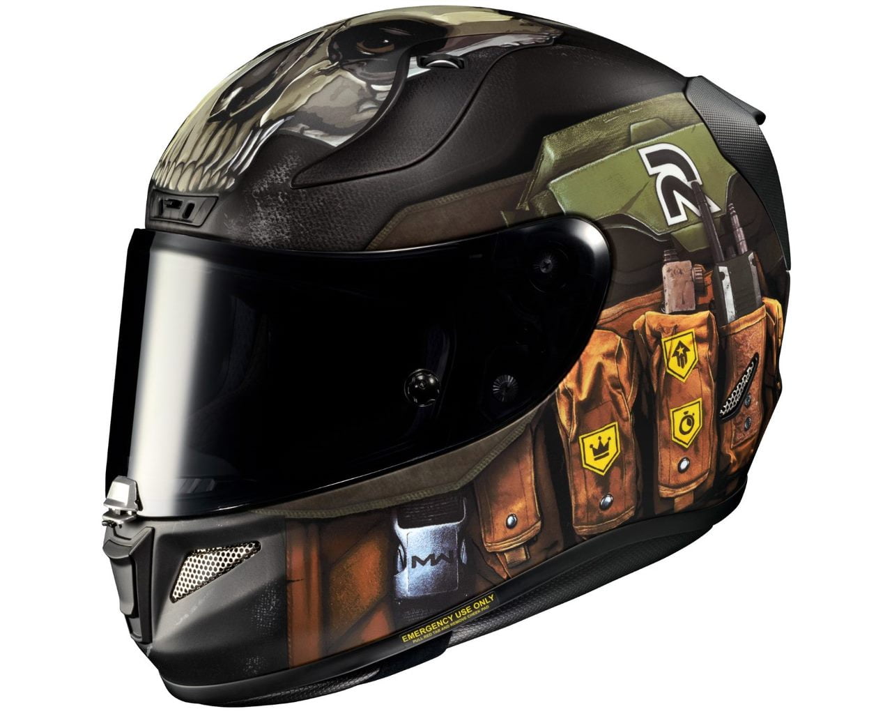 boba fett helmet hjc RPHA 11 Motorcycle Helmet, Green, Size XL HJC RPHA 11 Boba Fett