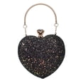 thumbnail image 1 of Shisuyan Sparkly Bag Heart Shaped Metal 1Set 6.7X5.9In, 1 of 8