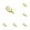 Light Yellow*100, variant on 100Pcs Light Yellow Artificial Flower Heads, 1.18in Craft Flower Buds for DIY Weddings/Party Decor, Small Simulation Flower Accessories, For Crafts Carnation Peony Artificial Rose Flower Heads
