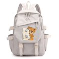 thumbnail image 1 of 26 English Letters Backpack Student Girls School Backpack Bookbag Cosplay Canvas Children Kid Travel Bag Back To School, 1 of 5