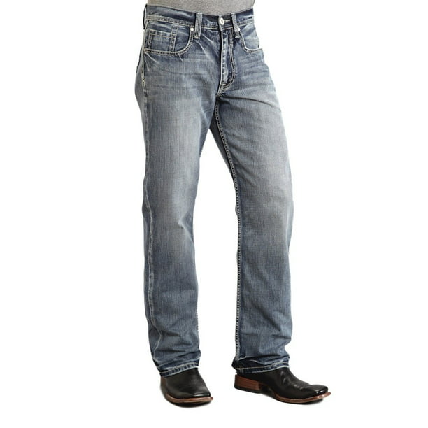 Stetson Western Denim Jeans Mens Light Wash 11-004-1312-4040 BU -  