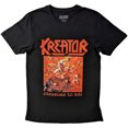 thumbnail image 1 of Kreator - Camiseta Pleasure To Kill Estampado en Espalda de Algodón para Adultos Unisex (Negro), 1 of 2