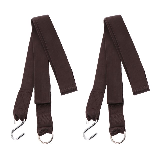 FUTUREORYY 4 Pcs Sangles de Suspension en Nylon pour Hamac, Courroie de Balançoire pour Camping