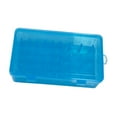thumbnail image 1 of Caja de almacenamiento de hilo de bordar, estuche organizador de hilo de algodón, 42 carretes con tapa, Azul, 1 of 9