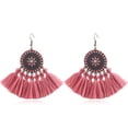 thumbnail image 1 of Nvzi Pendientes étnicos bohemios Pendientes colgantes de gran tamaño Pendientes colgantes (A), 1 of 4