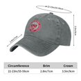 thumbnail image 6 of Worcester Polytechnic Institute Hat Adult Adjustable Classic Washed Casquette Cap Hat Baseball Cap, 6 of 8